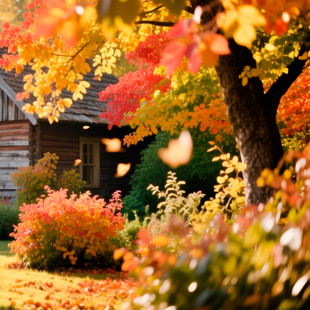Осенние краски сада